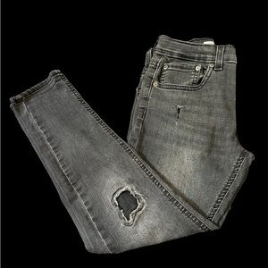 Levi’s size 10 adjustable waist tapered leg.